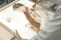 关维兴水彩人物绘画教程：头像与半身像（3讲）