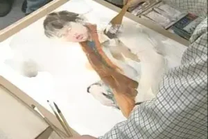 关维兴水彩人物绘画教程：头像与半身像（3讲）