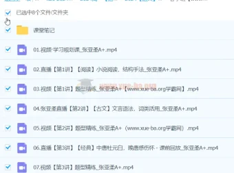 2024高一张亚柔高中语文春季班
