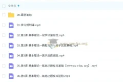 林森 2026 高三高考化学一轮 S 冲顶暑假班（更新中）