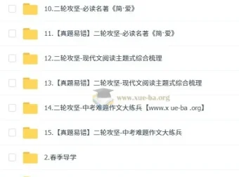 段微微初三语文中考语文培训班（春上·全国版·A+）