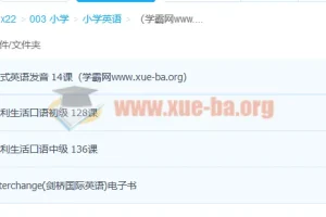 沪江英语流利生活口语0-中级 264课（完结）