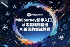Midjourney新手入门：从零基础到精通的AI绘画实战教程