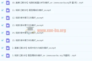 2024孙竞轩高二物理A+一轮秋季班