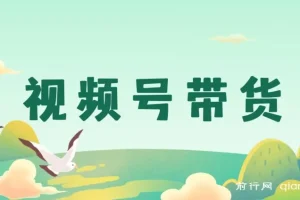 视频号带货与开店指南教程