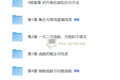 2026高中数学必修一·一本通 一数教研组 初升高衔接与同步精讲