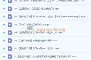 【2024秋下·A+班】初一语文培训班（宋北平）秋季班下