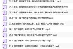 优等生养成课：激发孩子内驱力的系统方法（完结）