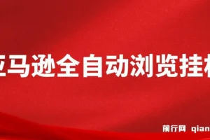 亚马逊全自动浏览挂机项目，稳定收益与长期前景解析