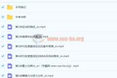 于钦俊2021年暑高一物理暑假班山东版9讲课程