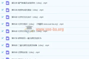 2020秋季初三化学直播菁英班（陈谭飞）系统课程