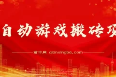 全自动游戏搬砖项目，多号操作日入1000+ 附打金课程与收益实录