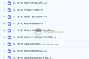 于冲2026高三高考物理二轮复习课程（电磁学专题）