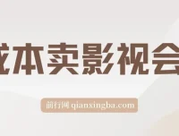 零成本影视会员副业项目，实操指南助你月入3万+