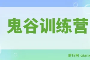 鬼谷训练营：4大维度看懂商业本质，突破企业瓶颈，实现经营自由