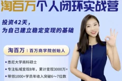 42天个人商业闭环实战营：从方法到思维，系统构建你的商业全局观