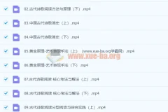 2024高三高考语文 陈焕文 秋季班系统课程