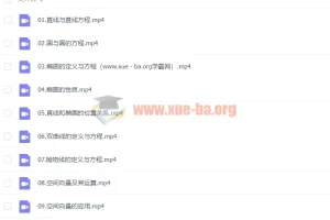 2024高二数学 张磊 暑假班 系统课程