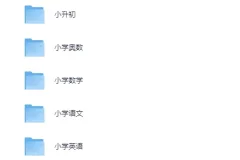 学而思小学全科课程与配套资料合集：语数英奥数及小升初总复习