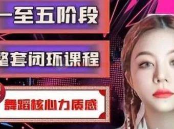 涵爷一至五阶段舞蹈核心力质感开发课程，首套闭环训练体系