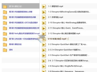 Java并发编程高阶技术：Disruptor高性能框架源码解析与实战