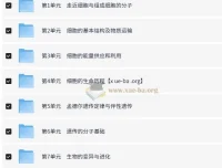 2026高考生物一轮复习优化设计（人教版）全套课件与资料