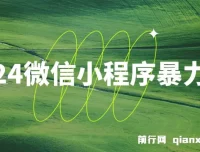 2024微信小程序挂机项目实操教程，矩阵运营日收益可观
