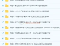 中考数学一轮总复习专题讲义训练