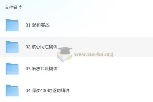 颉斌斌英语阅读初级课程：66句实战与语法词汇精讲