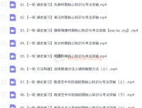 2025高考历史一轮复习：朱灵慧暑假班通史精讲