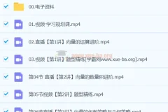 2024高一数学谭梦云S春季班课程资料合集