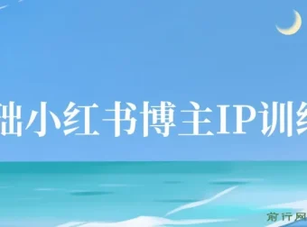 零基础小红书博主IP特训营第5期：37天从小白到KOL（13节视频+作业）