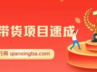 图文带货项目速成1.0：零门槛副业新玩法，无需出镜与发货也能轻松变现