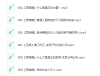 赚钱认知：喜马拉雅被下架节目集锦（9集全）MP3有声书