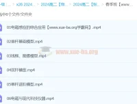 2024高二物理 张展博物理 春季班 核心专题精讲