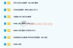 刘飞飞2021春初一英语直播勤学班（全国版）14讲含讲义