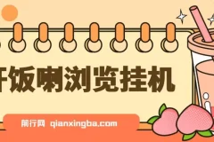 开饭喇浏览挂机脚本，全自动运行解放双手，每日轻松获取管道收益