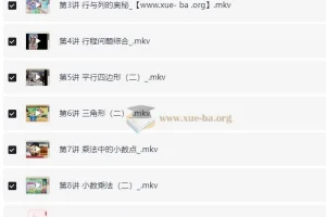 2025小学数学四升五培优A+班 房亮精讲