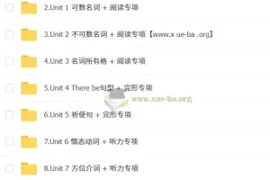2025小学英语六年级总复习培训班（秋上·全国版）系统课程