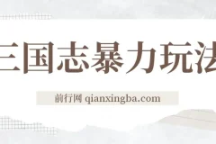 三国志暴力玩法教学：6秒视频撬动高收益，游戏推广新思路