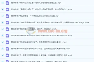 27项餐桌社交全攻略：会说话、会办事、办成事（28节视频课）