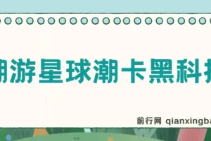 潮游星球潮卡抢购黑科技，代接单日入三位数实操指南