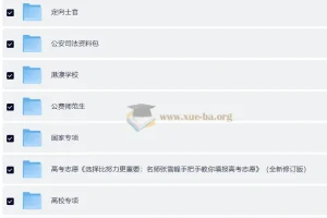 高考志愿填报指南：张雪峰《选择比努力更重要》全套资料包