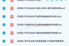 实验班小学毕业总复习（2024版）全科备考资料