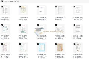小学六年级小升初备考资料合集