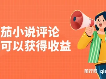 番茄小说评论赚收益，单日100-200+，简单复制粘贴即可操作