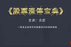 古匠 股票涨停宝典：高级炒股实战课程（完结）