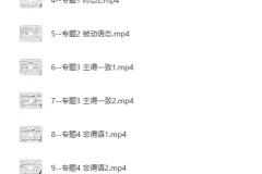 小蕾老师《英语语法1000题专项精讲》视频课程