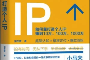 《打造个人IP》粥左罗 个人IP打造与变现指南（套装2册）PDF