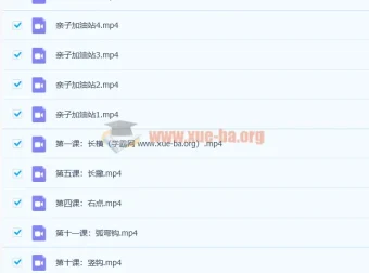 程一墨毛笔字教程：书法课12讲完结高清视频
